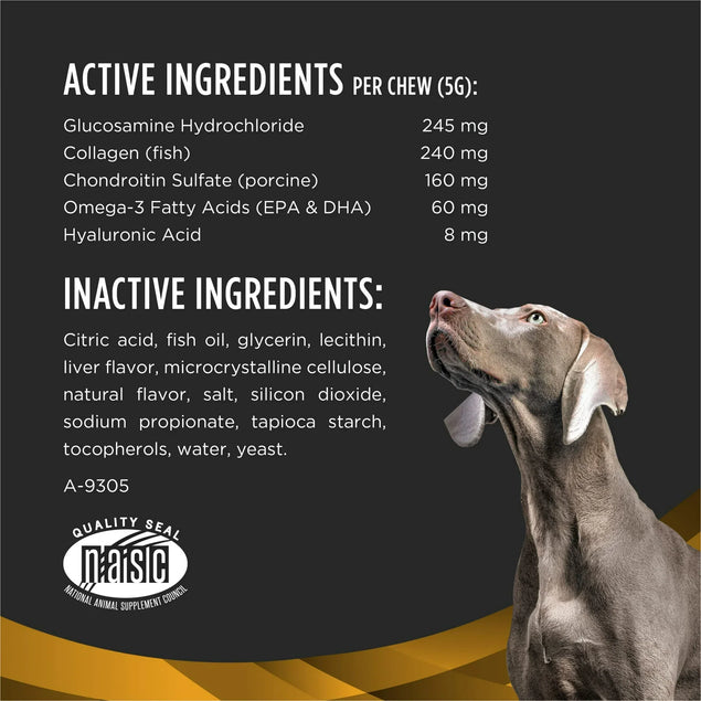 Purina Pro Plan Veterinary Joint Care Joint Supplement for Large Breed Dogs Hip and Joint Supplement