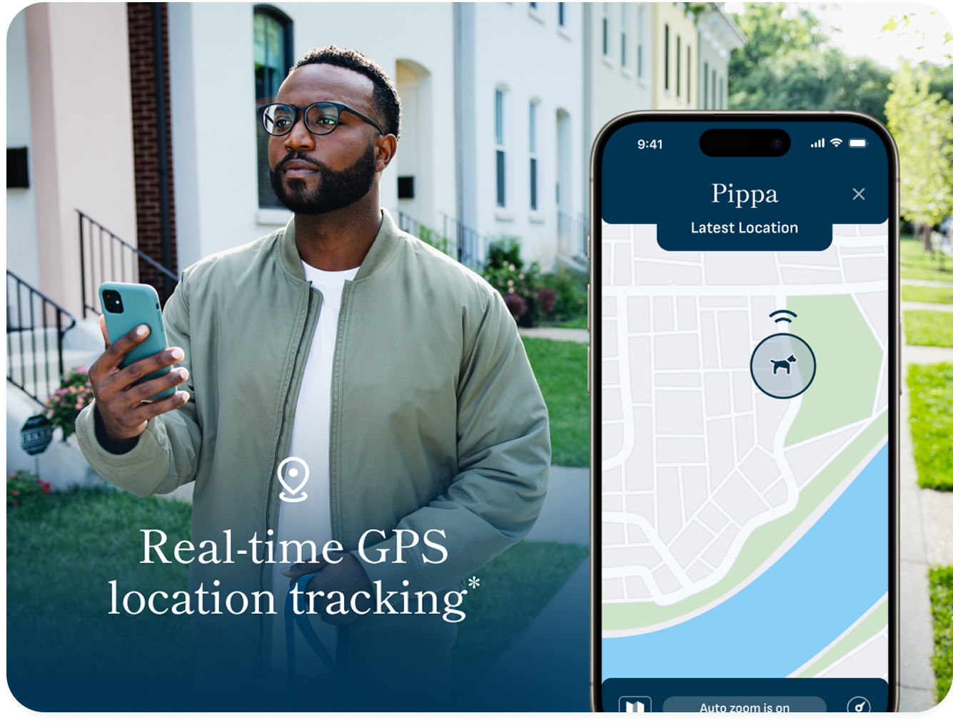 Petivity Smart GPS + Activity Tracker for Dogs