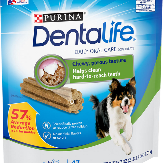 Purina Dentalife Daily Oral Care Chicken Flavor Dog Dental Chews