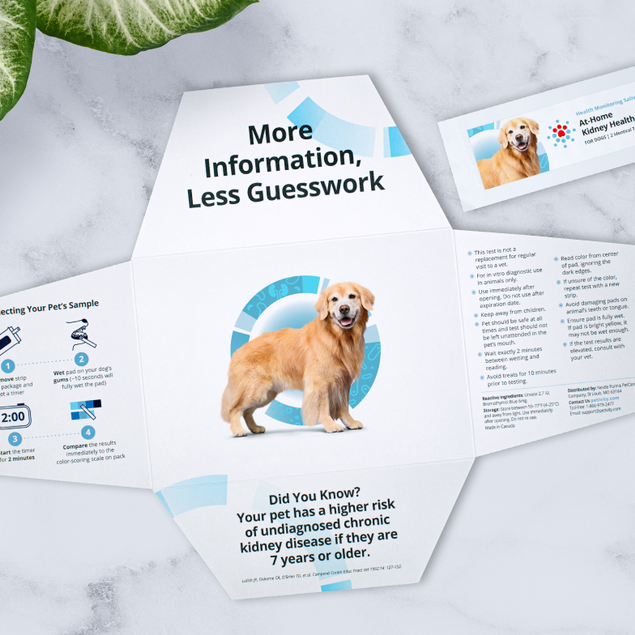 At-Home Kidney Health Test for Dogs Petivity - Main Image