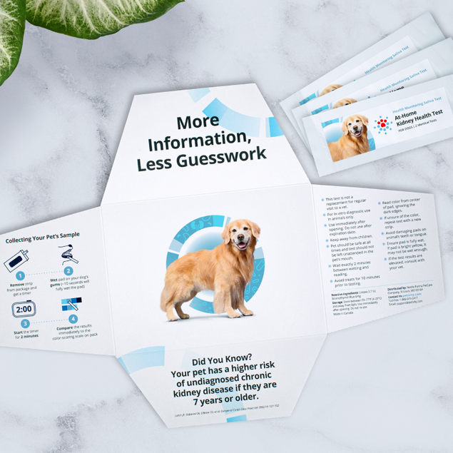 Petivity At-Home Kidney Health Test for Dogs - 3CT