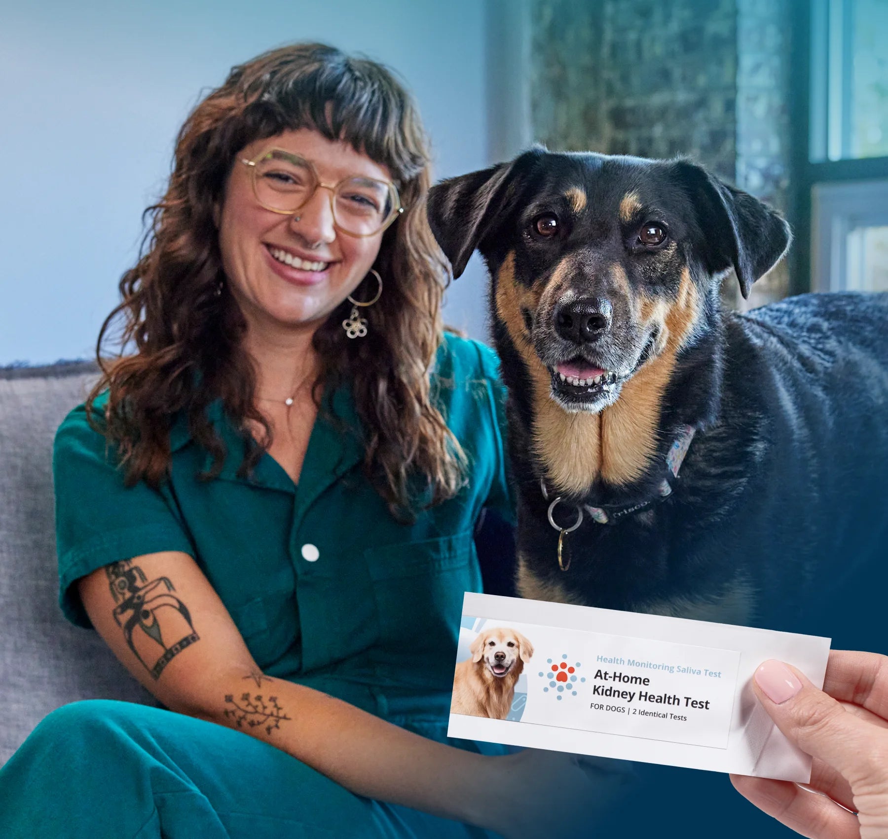 Petivity At-Home Kidney Health Test for Dogs - 1CT