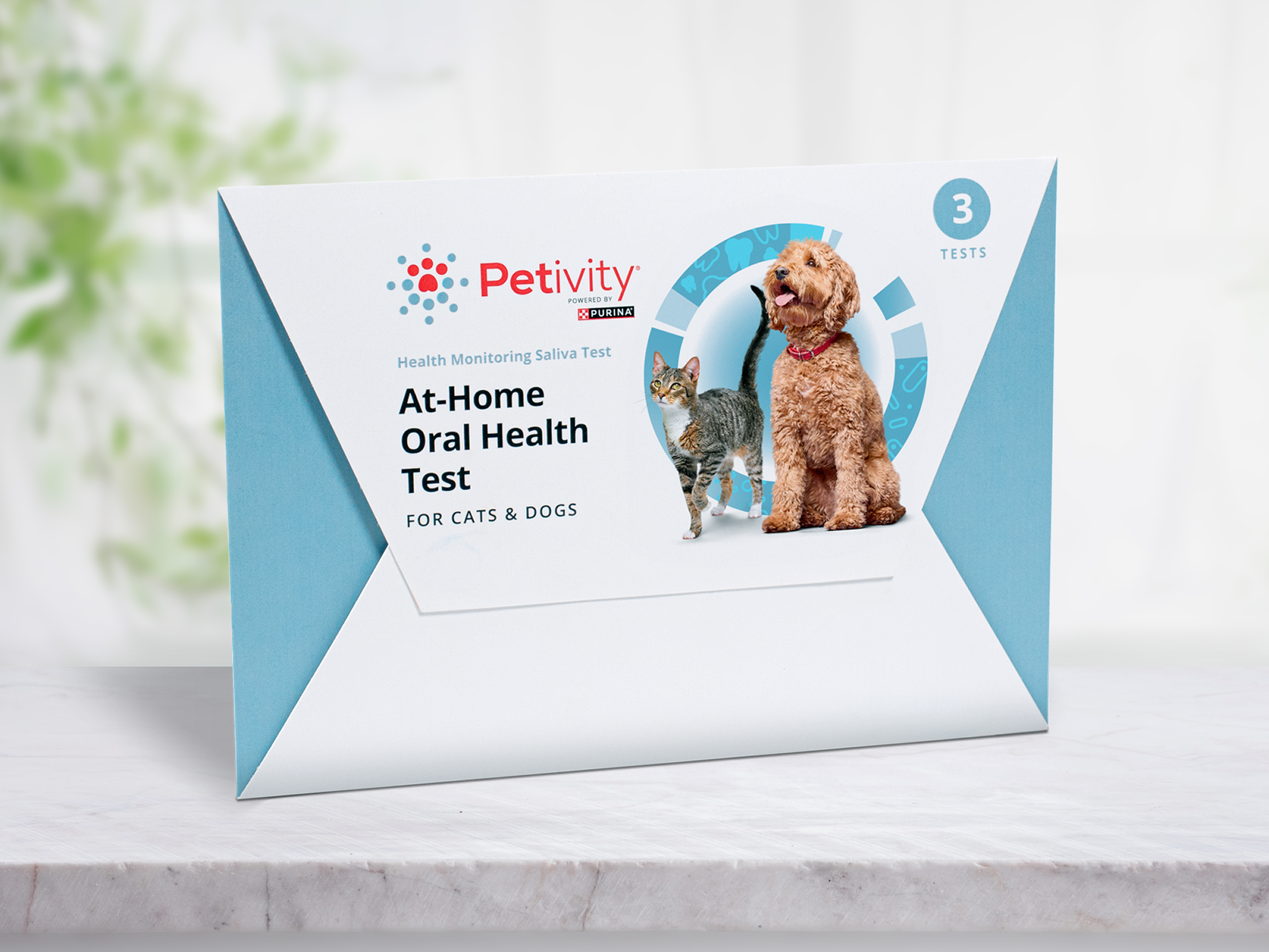 At-Home Oral Health Test for Cats &amp; Dogs - 3CT