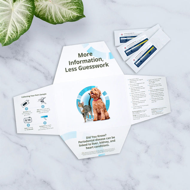 At-Home Oral Health Test for Cats & Dogs - 3CT