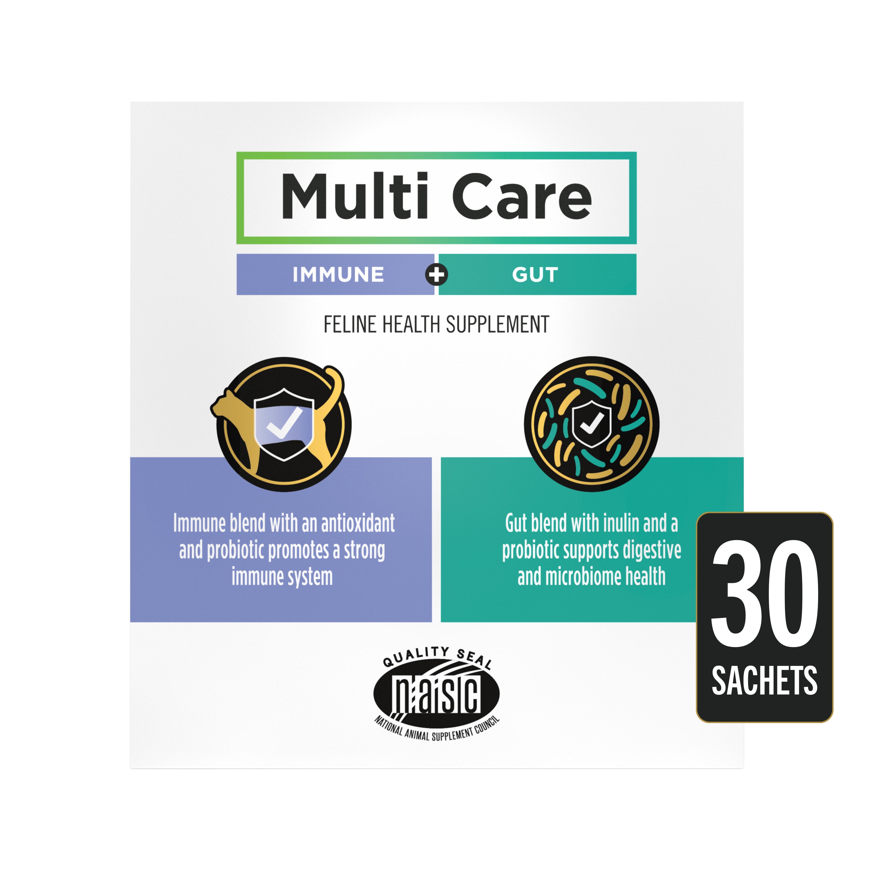 Purina Pro Plan Veterinary Supplements Multi Care Feline Supplement, Box of 30 sachets