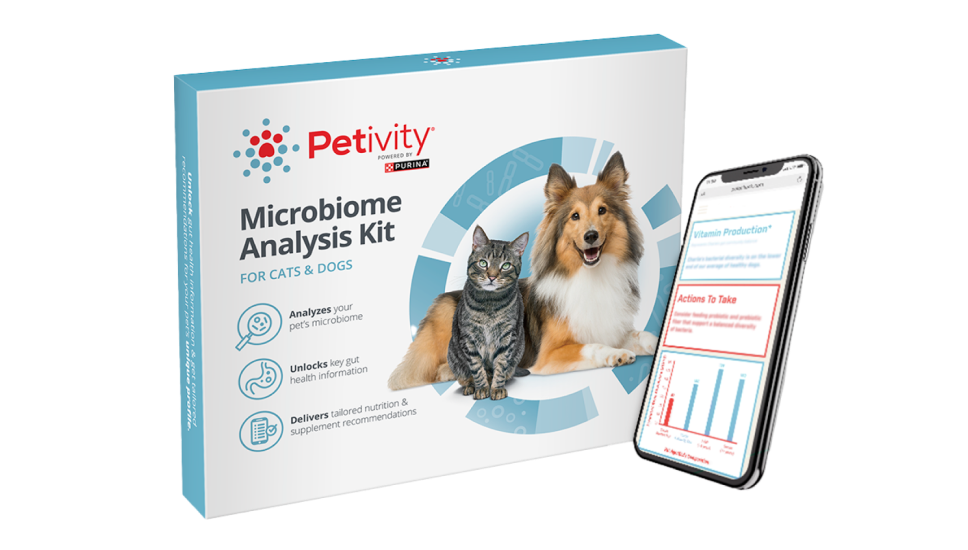 Petivity Microbiome Analysis Kit and Report